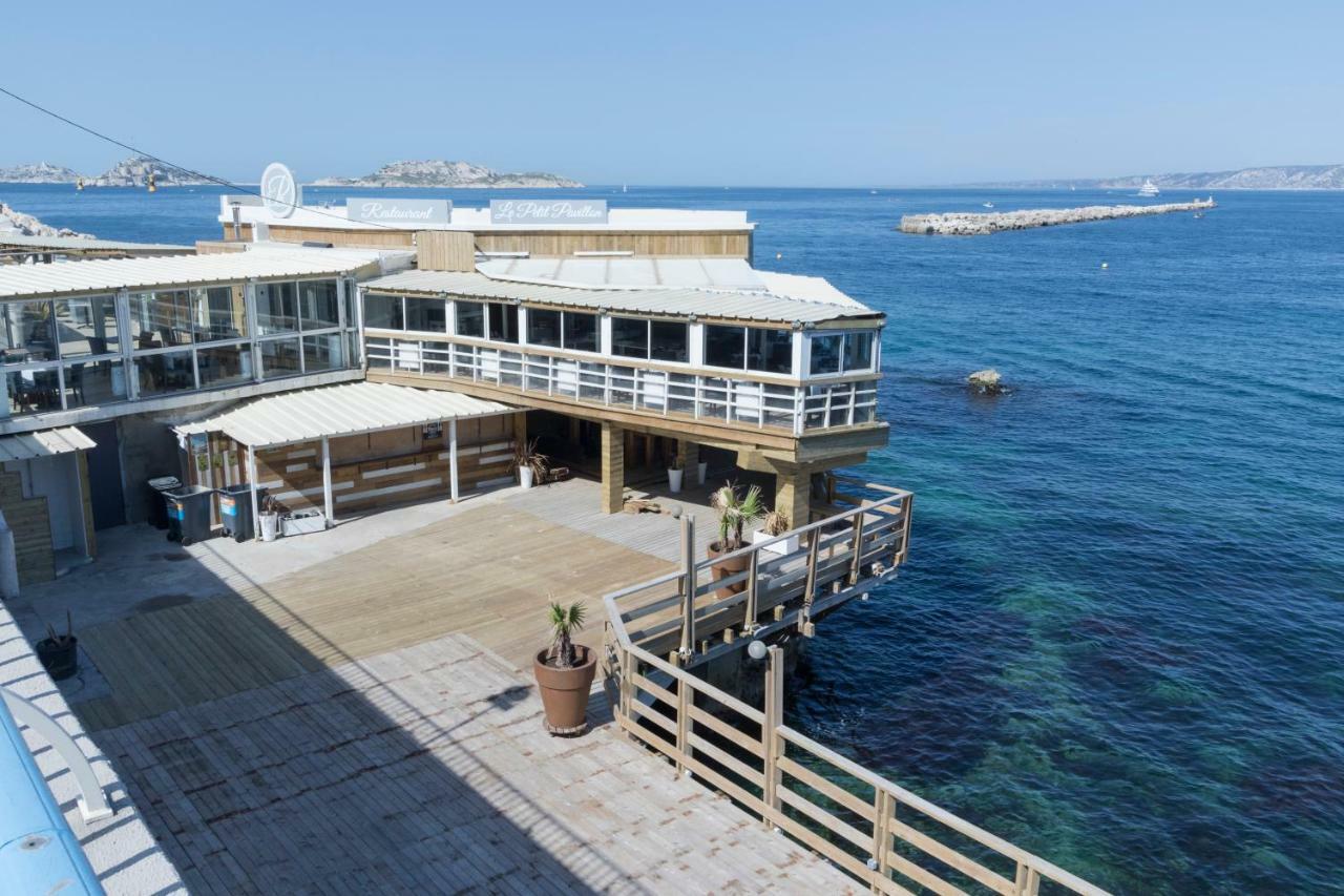 Stud Terras Ville Corniche 2 Pers Stat Gratuit Rue Modif Suivt Possib Et Accord Exclusif Марсилия Екстериор снимка